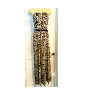 Strapless long dress NWT